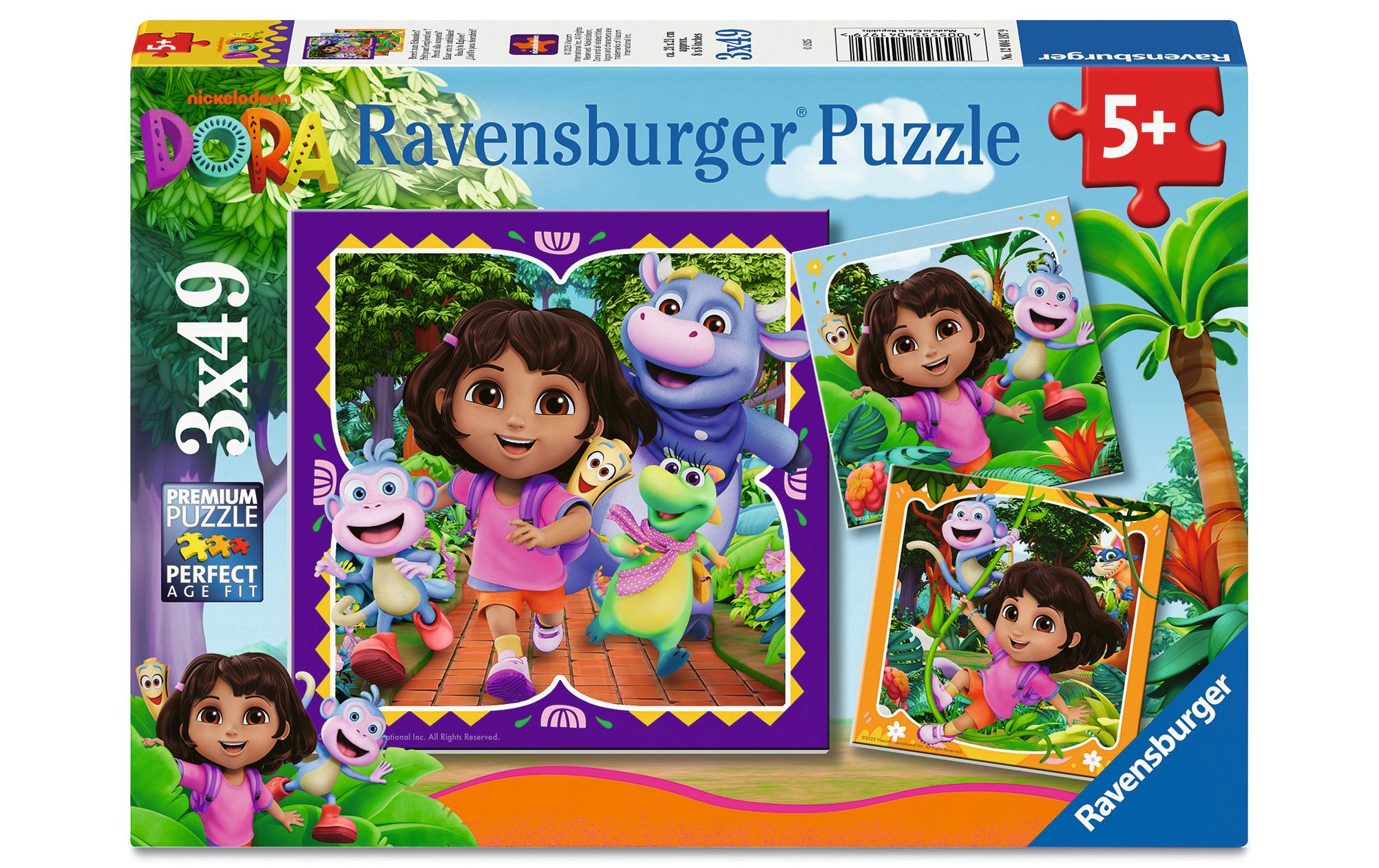 Dora the Explorer             3x49p Ab 5 Jahre