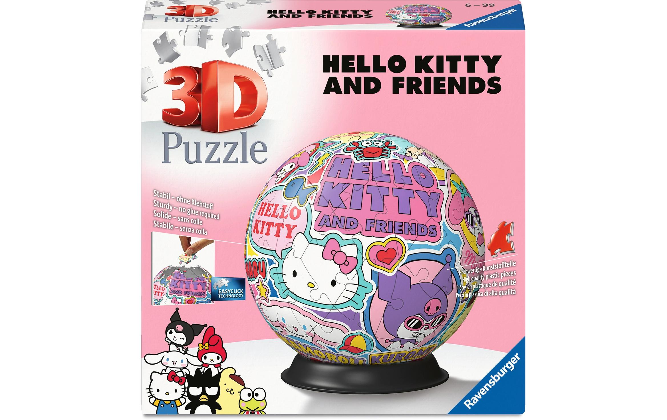 WT: Puzzle-Ball Hello Kitty 72p 6-99 Jahre