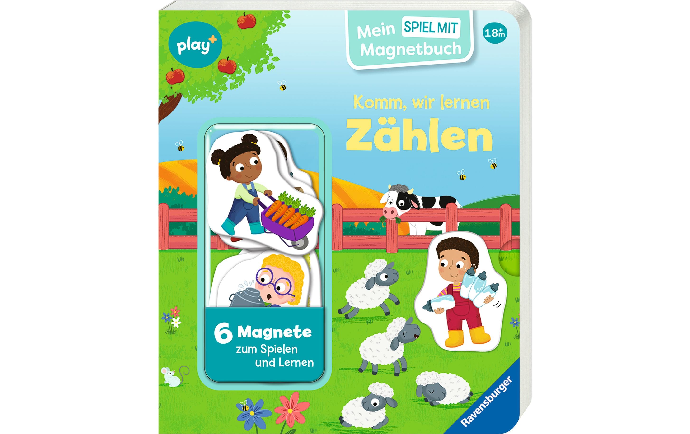 Mein Spiel mit-Magnetbuch: Zählen 18-36 Monate