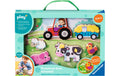 Puzzle en bois aimanté: ferme FR 12-36 Monate