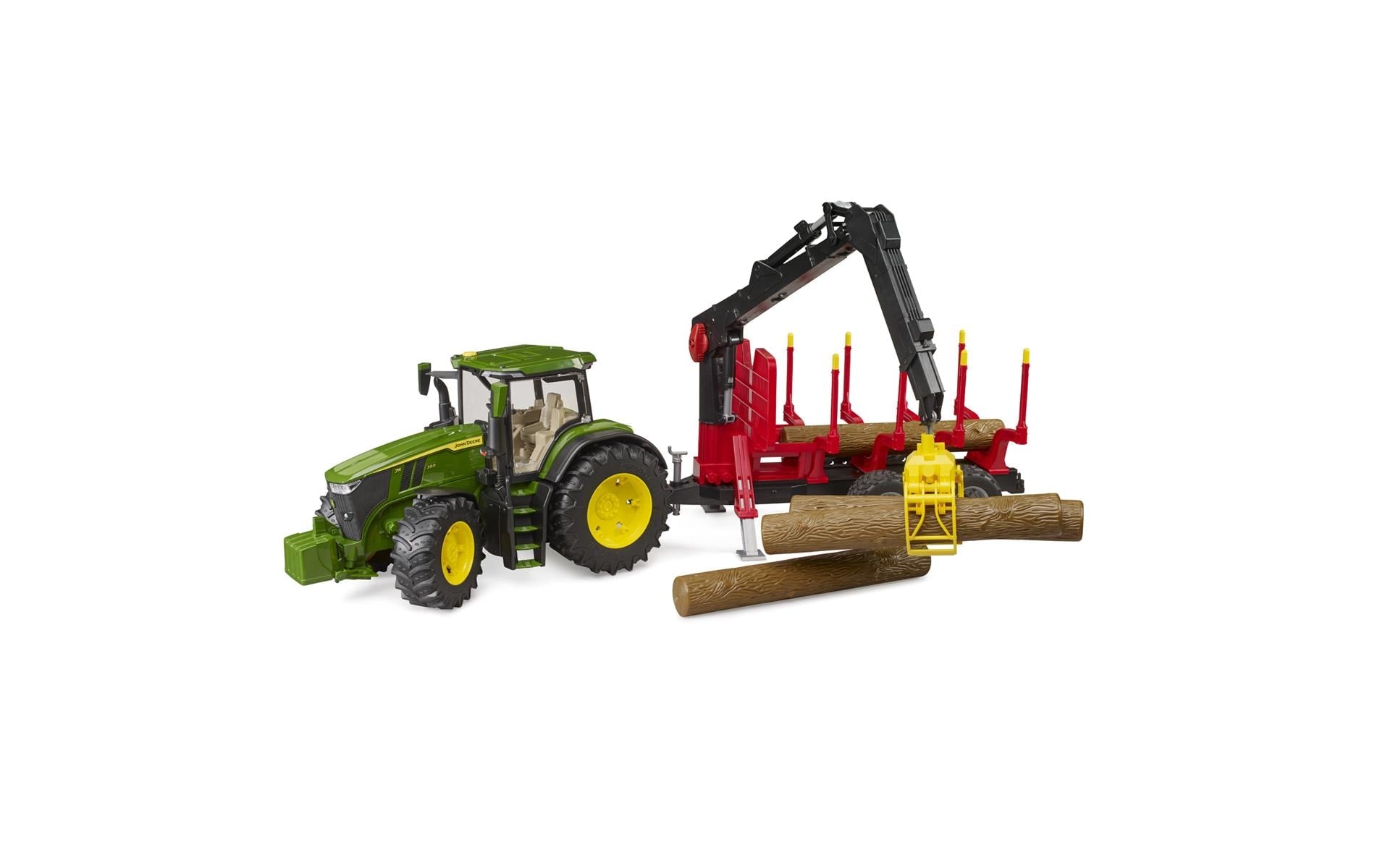 John Deere 7R 350 Rückeanh.+B.Stämmen