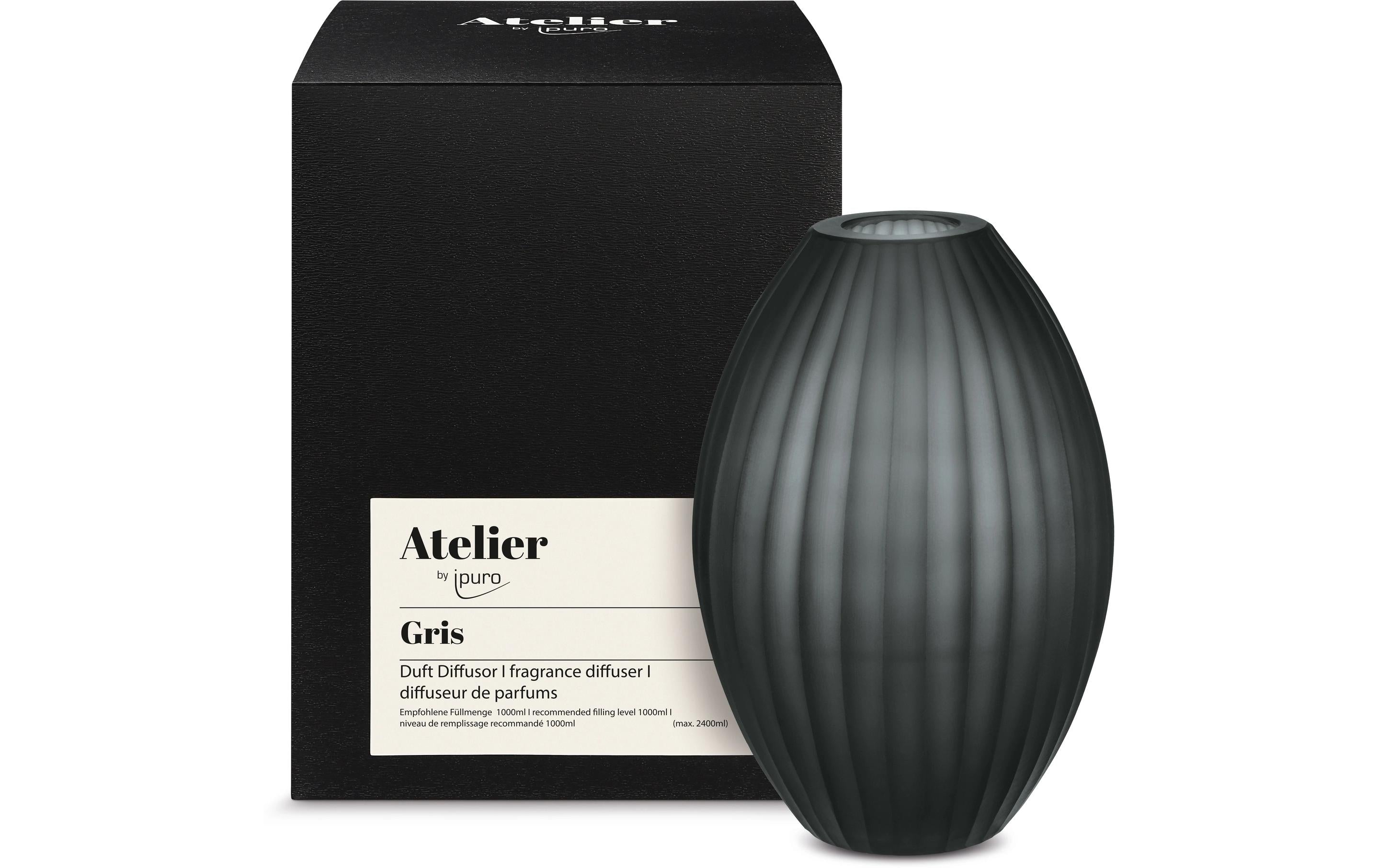 Ipuro Raumduft Vase Gris gross ATELIER gris