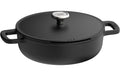BergHOFF Antihaft Sauteuse Leo Phantom 28 28cm, recyceltes Aluminium, mit Deckel