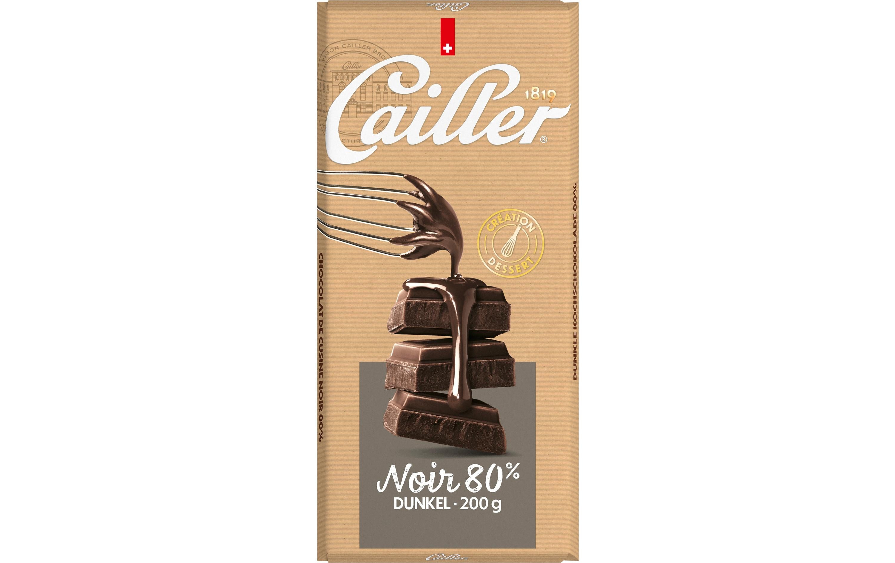 Dessert 80% Dunkle Schokolade Tafel 200 g