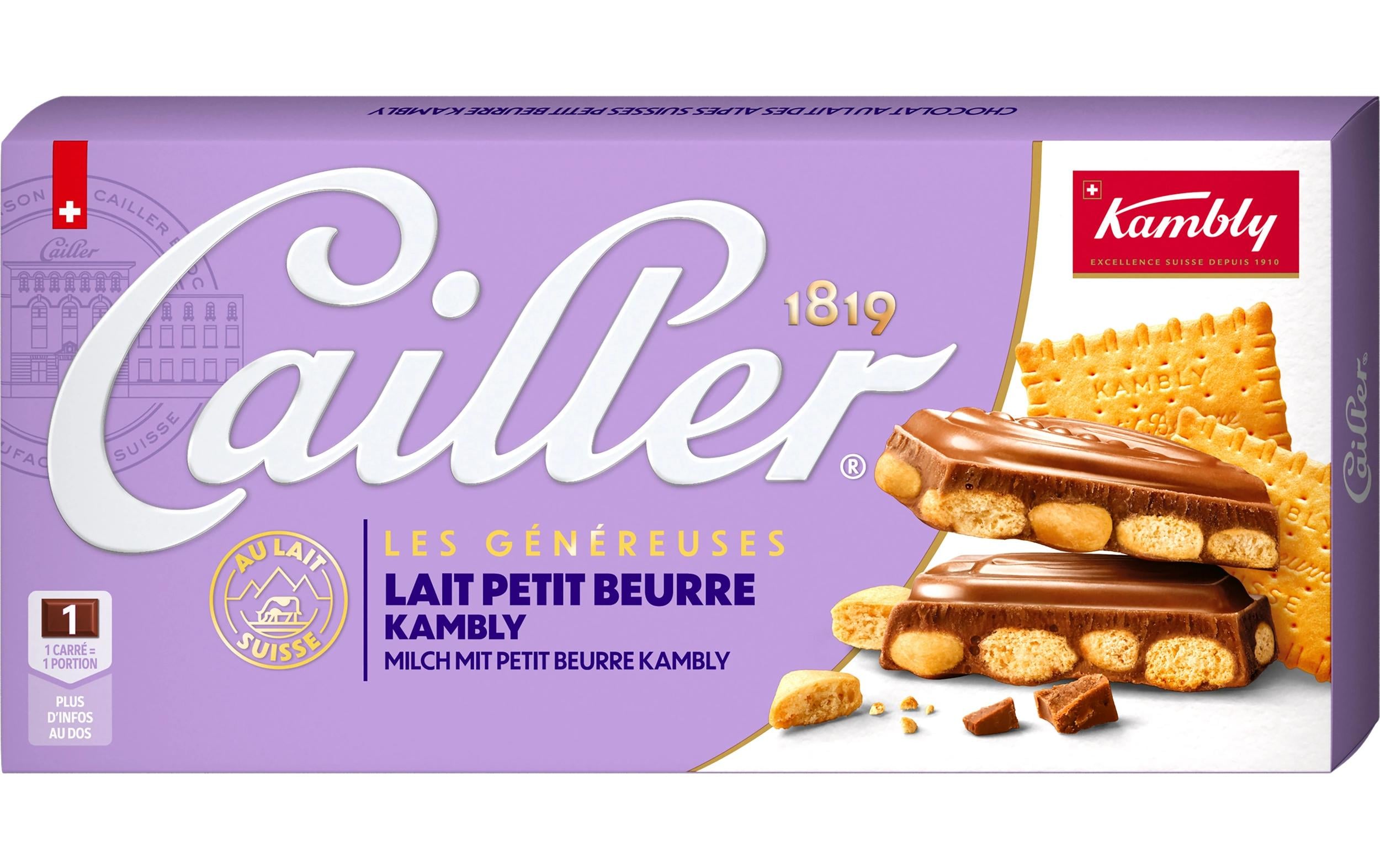 Kambly Schokoladetafel Milch 180 g