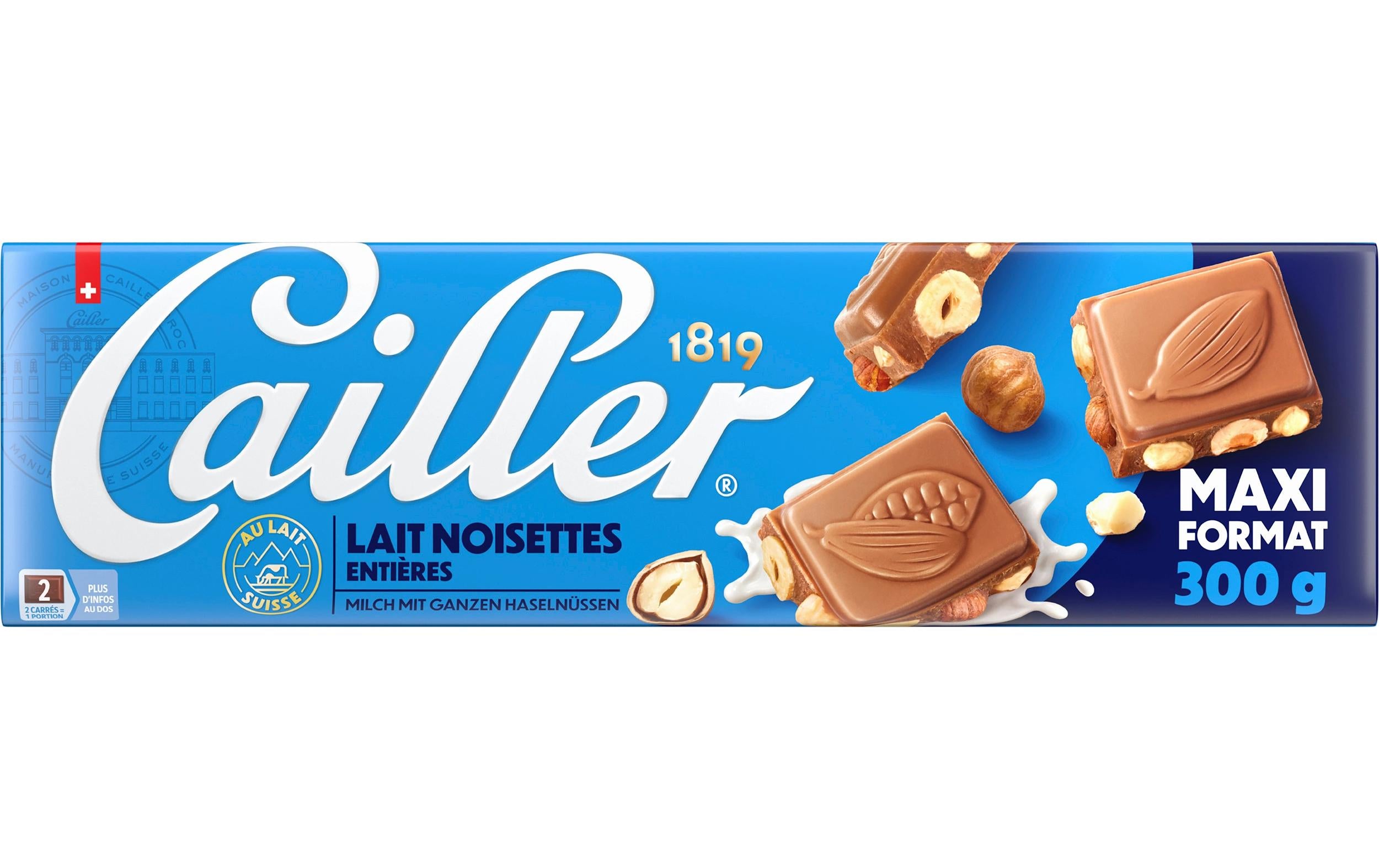 Tafelschokolade Milch Haselnuss 300 g