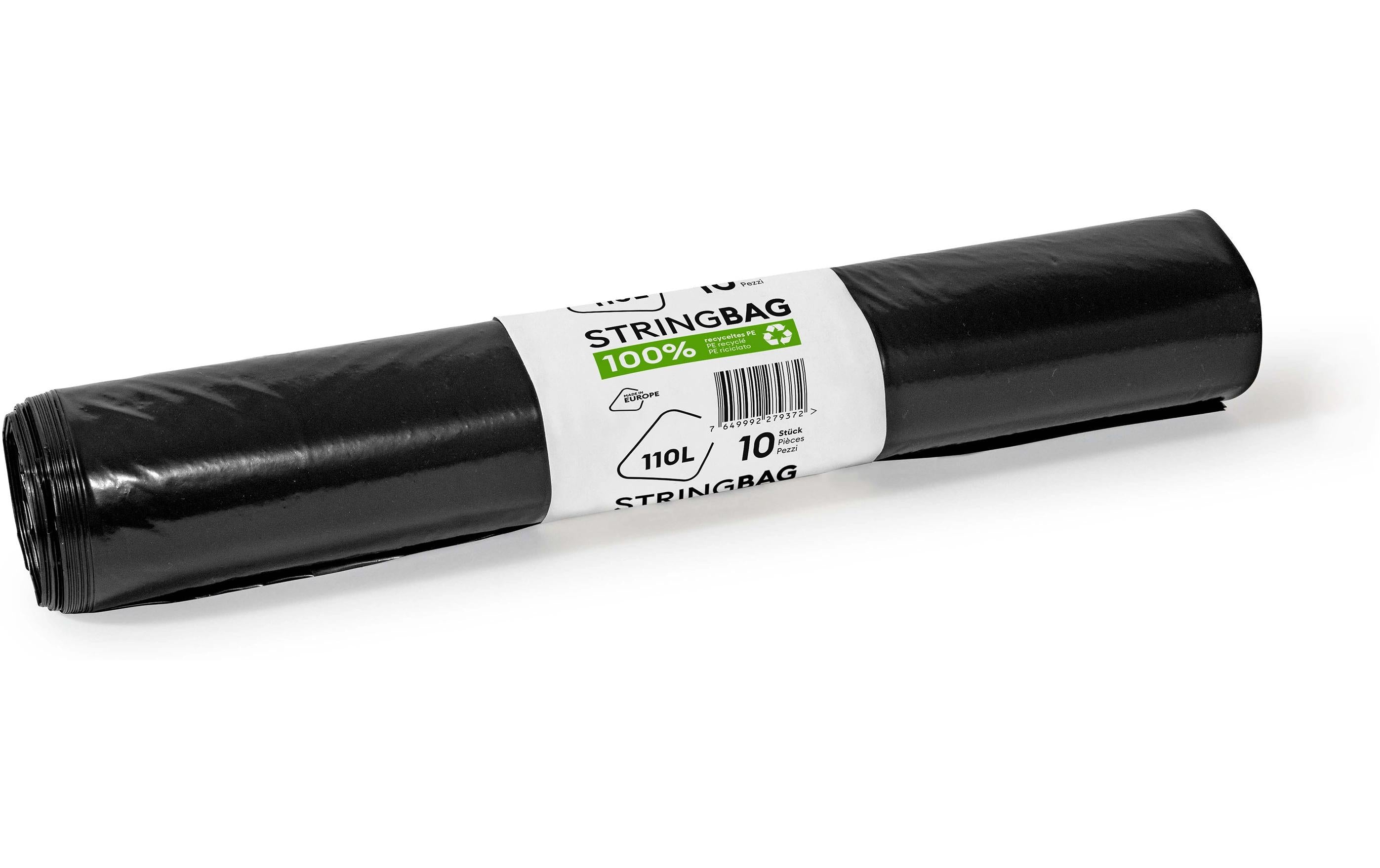 Kehrichtsack 110 Liter opak schwarz, 15 Rollen à 10 Stk