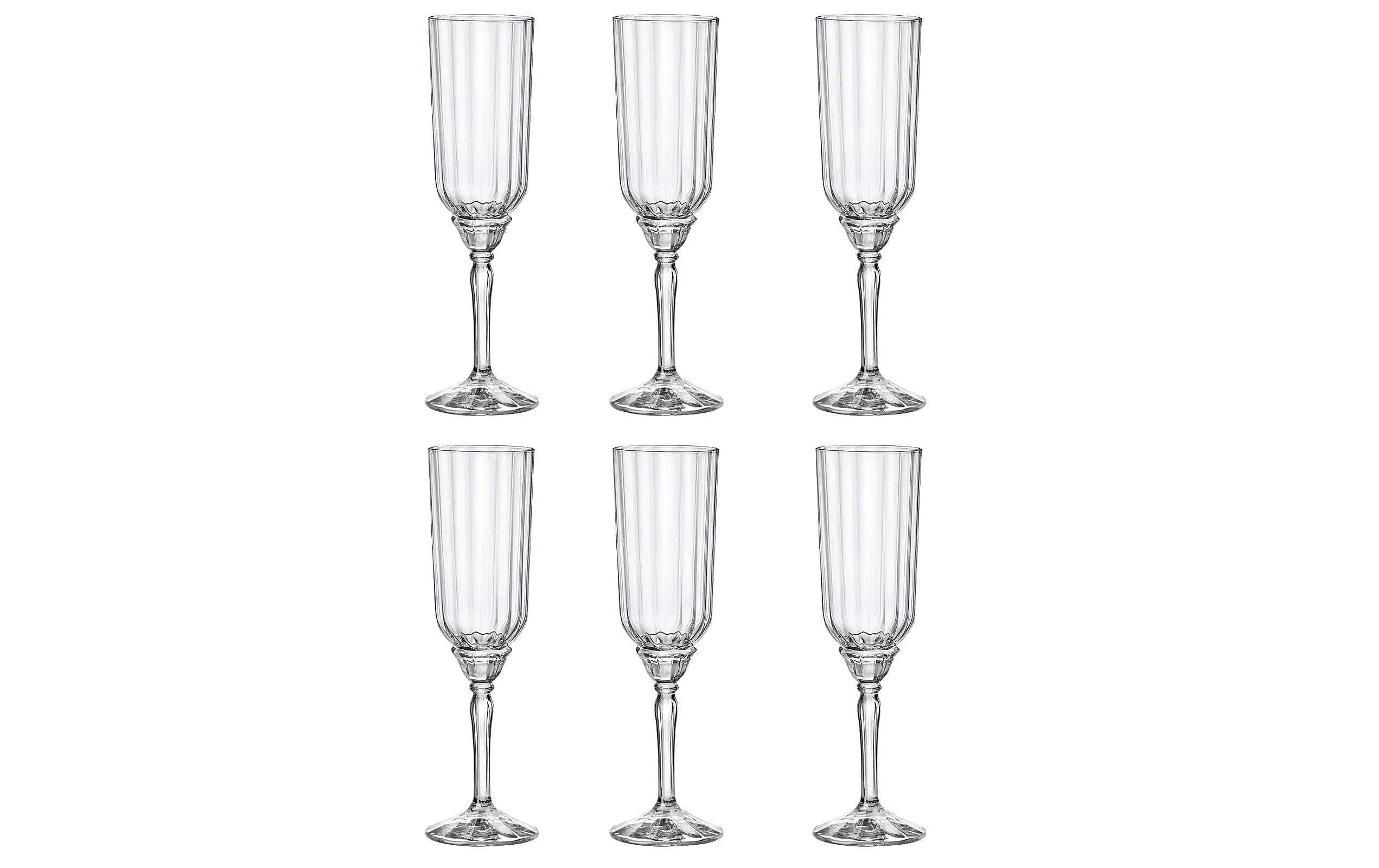 Rocco Bormioli Sektglas Florian 6 Stk. 21cl