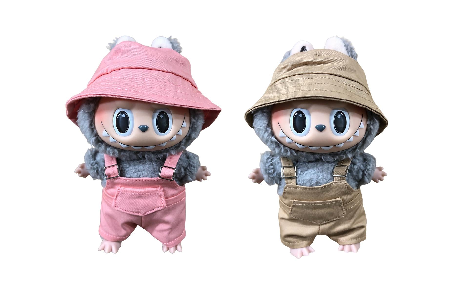 WL Labubu Accessoire Set Fisherman Pink + Beige