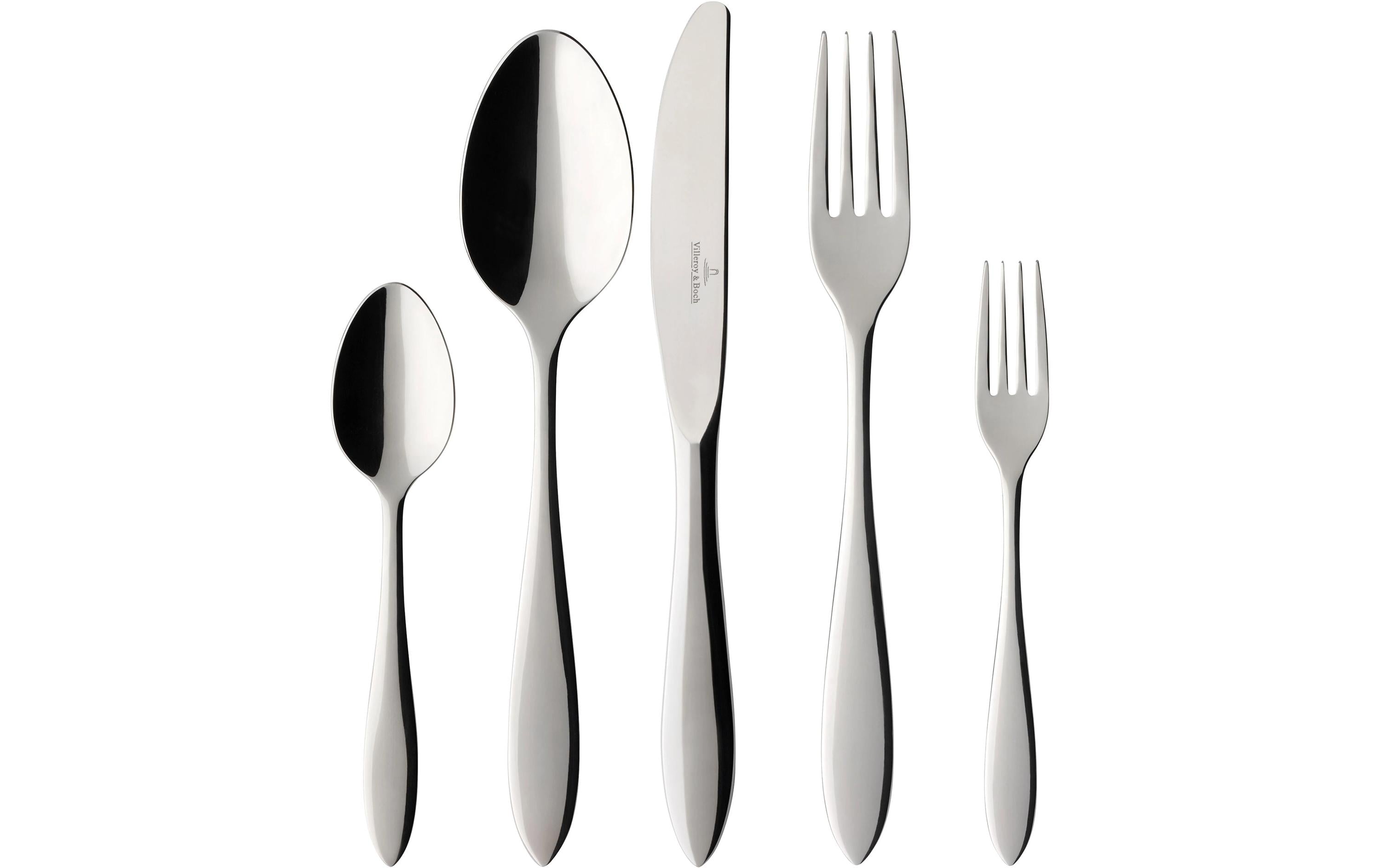 Villeroy & Boch Arthur Tafelbesteck Set 30 30-teilig, brushed