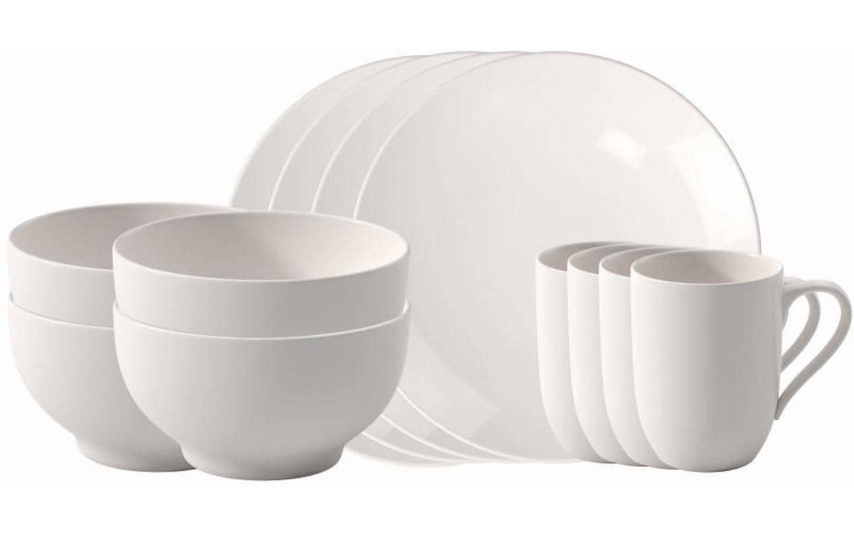 Villeroy & Boch For Me Frühstückgeschirrset 12-teilig, Frühstückset