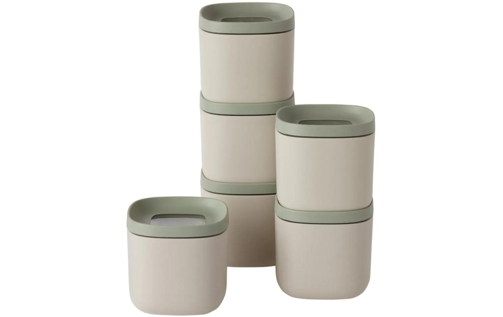 BergHOFF Vorratsbehälter-Set Leo Balance 6-teilig, 0.16L, 6.93x6.6cm