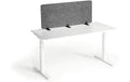Durable Tischtrennwand EFFECT 120 faltbar, 120 oder 2x60cm PET-Filz