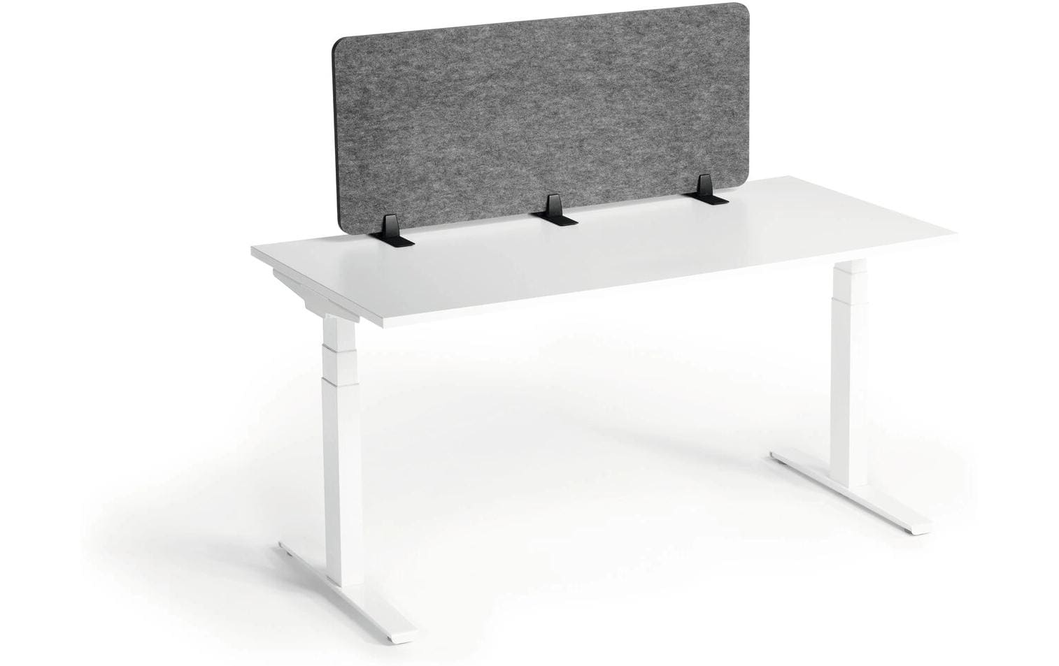 Durable Tischtrennwand EFFECT 120 faltbar, 120 oder 2x60cm PET-Filz