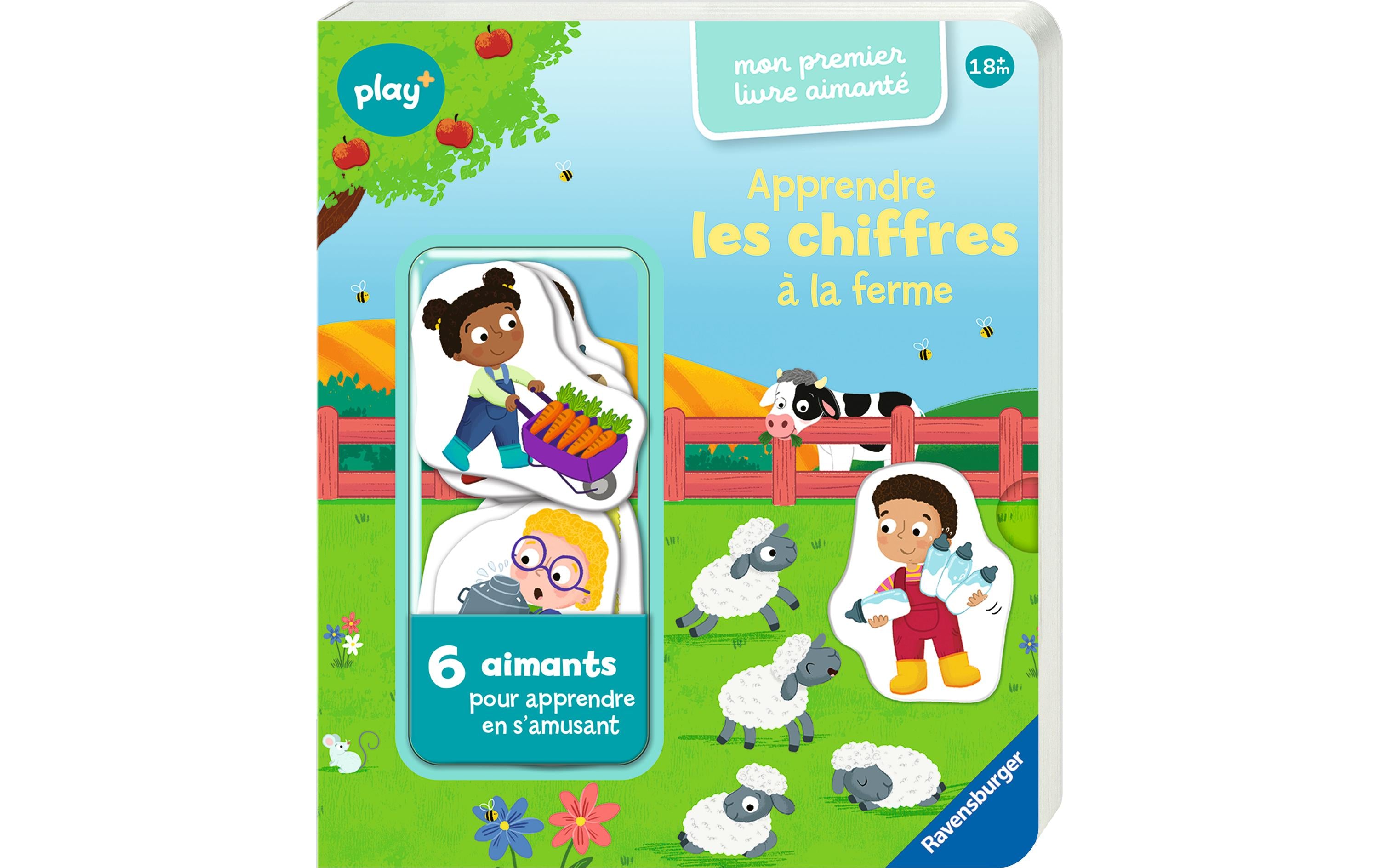 Mon premier livre aimanté: chiffres 18-36 Monate