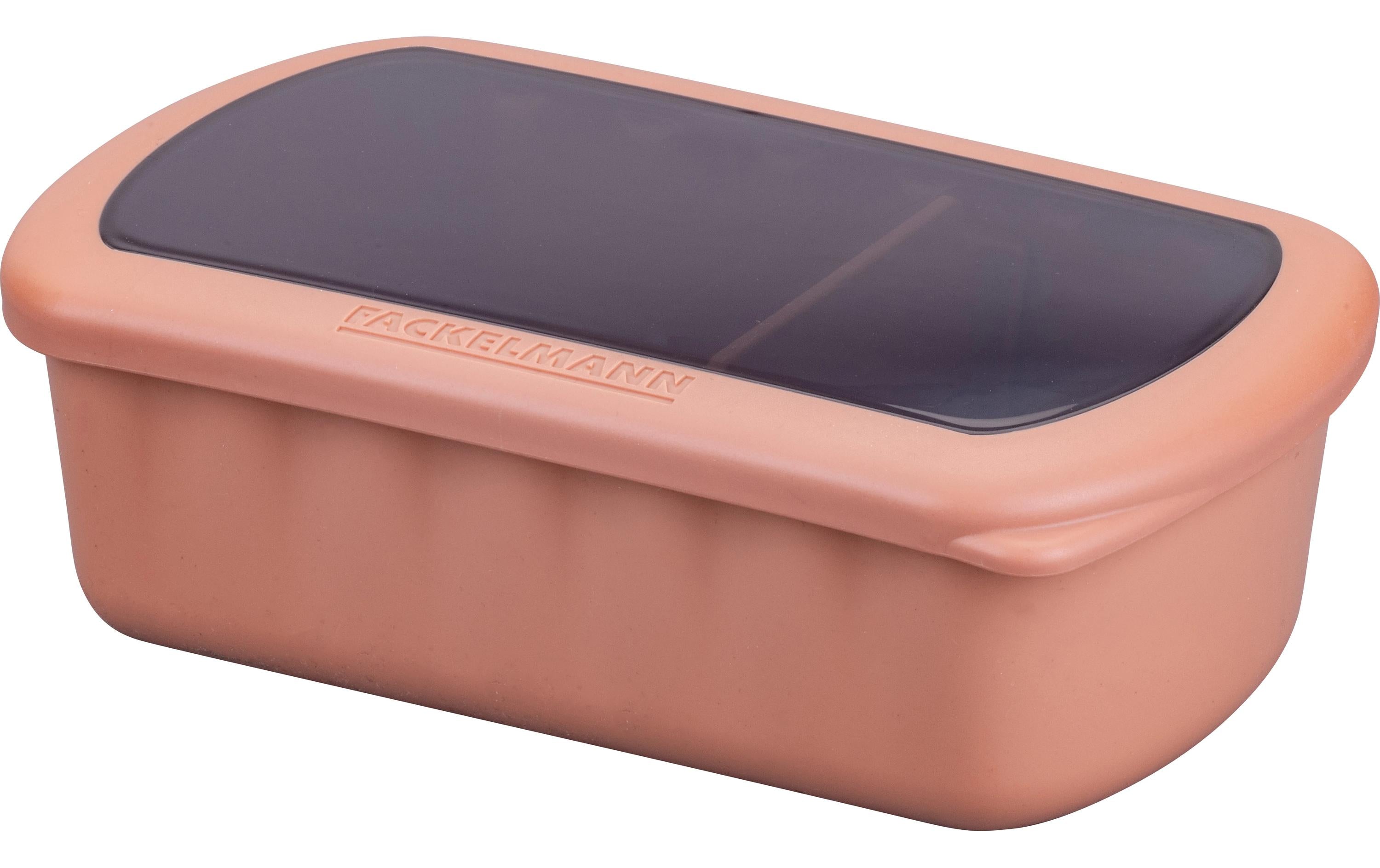 Fackelmann Flexibox-be the move rostrot PP+TPE, 1000ml, flexibles Einteilen