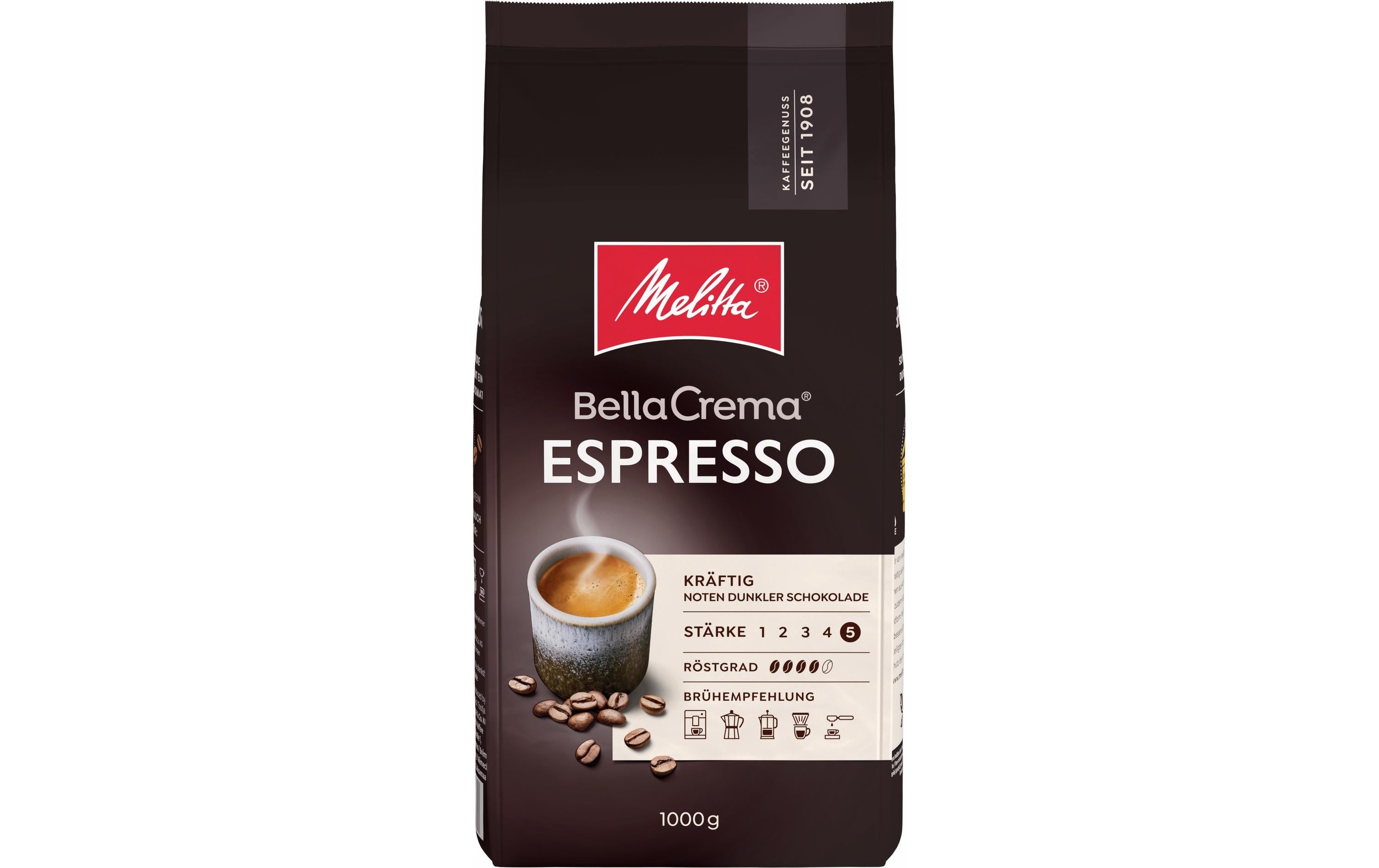 Melitta Bella Crema Espresso Packung à 1kg