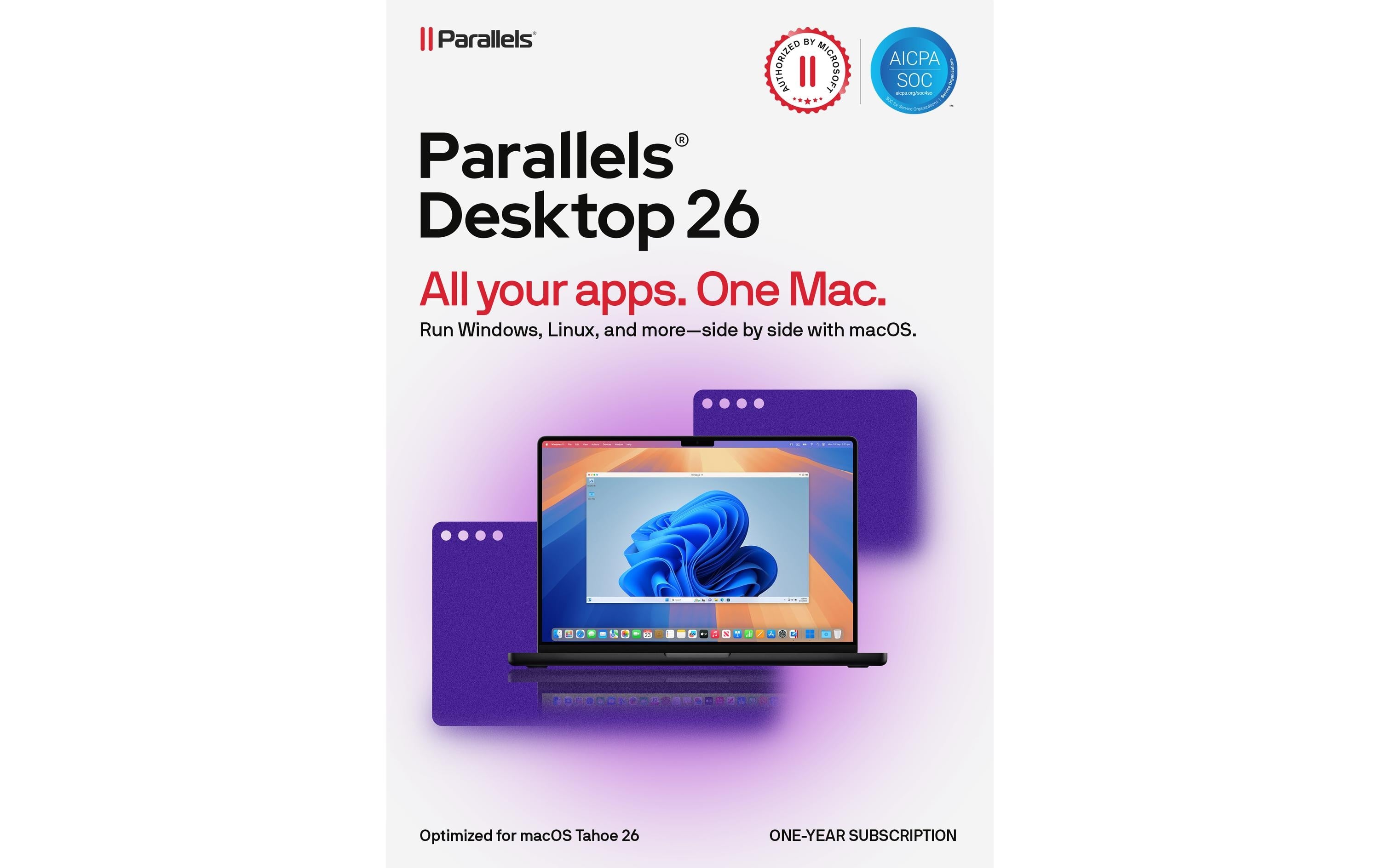 Parallels Desktop 26 ESD, Sub.1Y, Vollversion, Multilingual
