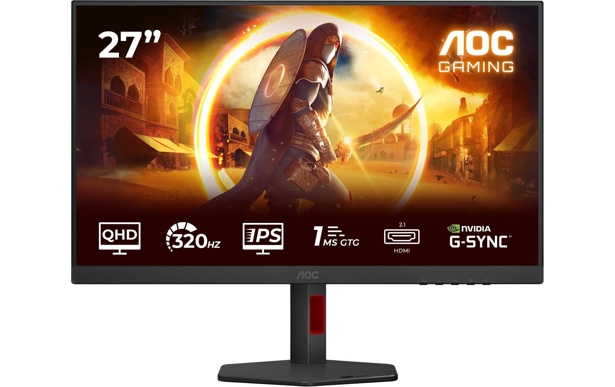 AOC 27" Q27G4SRU, 2560x1440, 320Hz