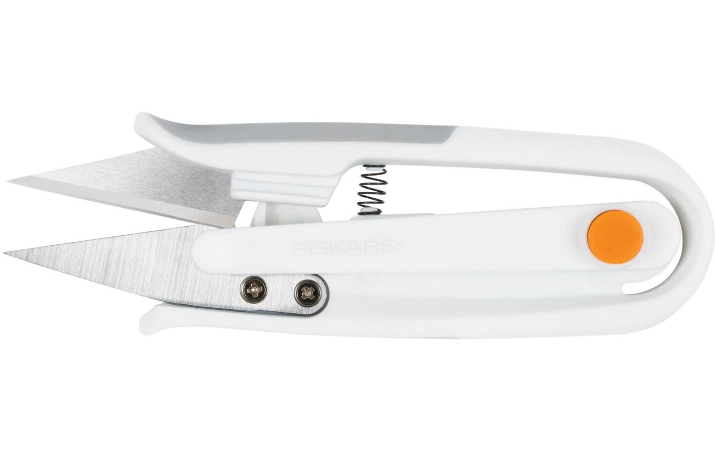 Fiskars Fadentrennschere EasyAction Federmechanismuss und Softgrip