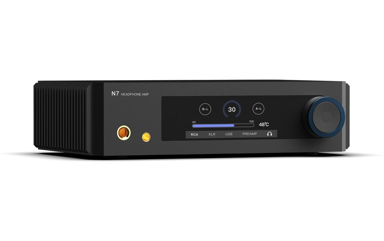 Aune N7 Schwarz, DAC und Kopfhörerverstärker