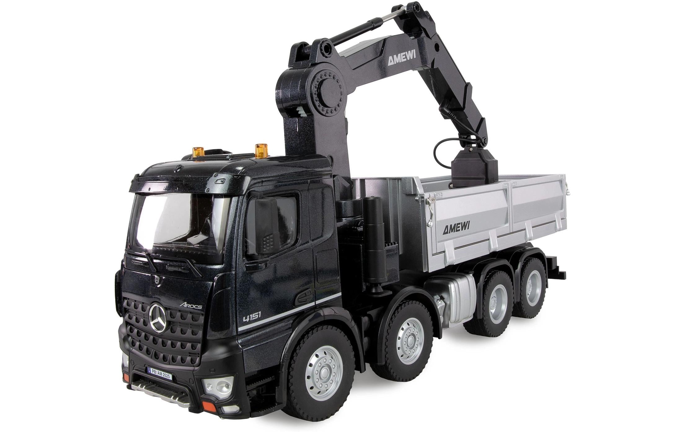 Amewi Mercedes-Benz Arocs 8x4/4 1:18 Kran/Kipper