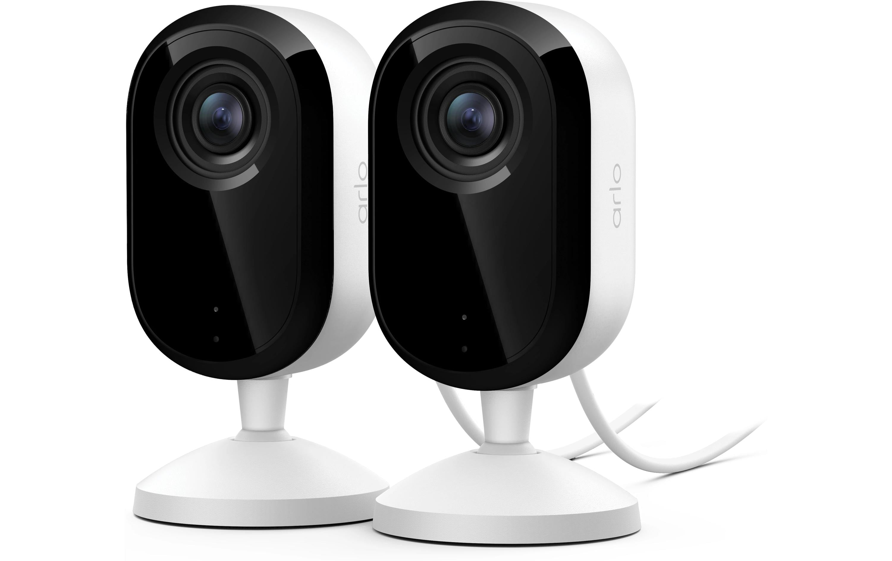 Arlo VMC3270: IP Kamera 2er Pack Arlo Essential3 Indoor2K-Kamera weiss