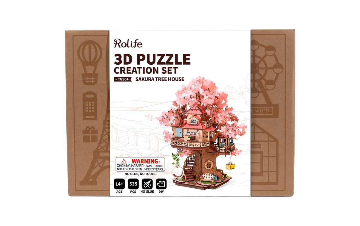 Rolife Sakura Tree House Robotime Bausatz