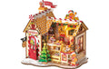 RoboTime Gingerbread House Holzbausatz