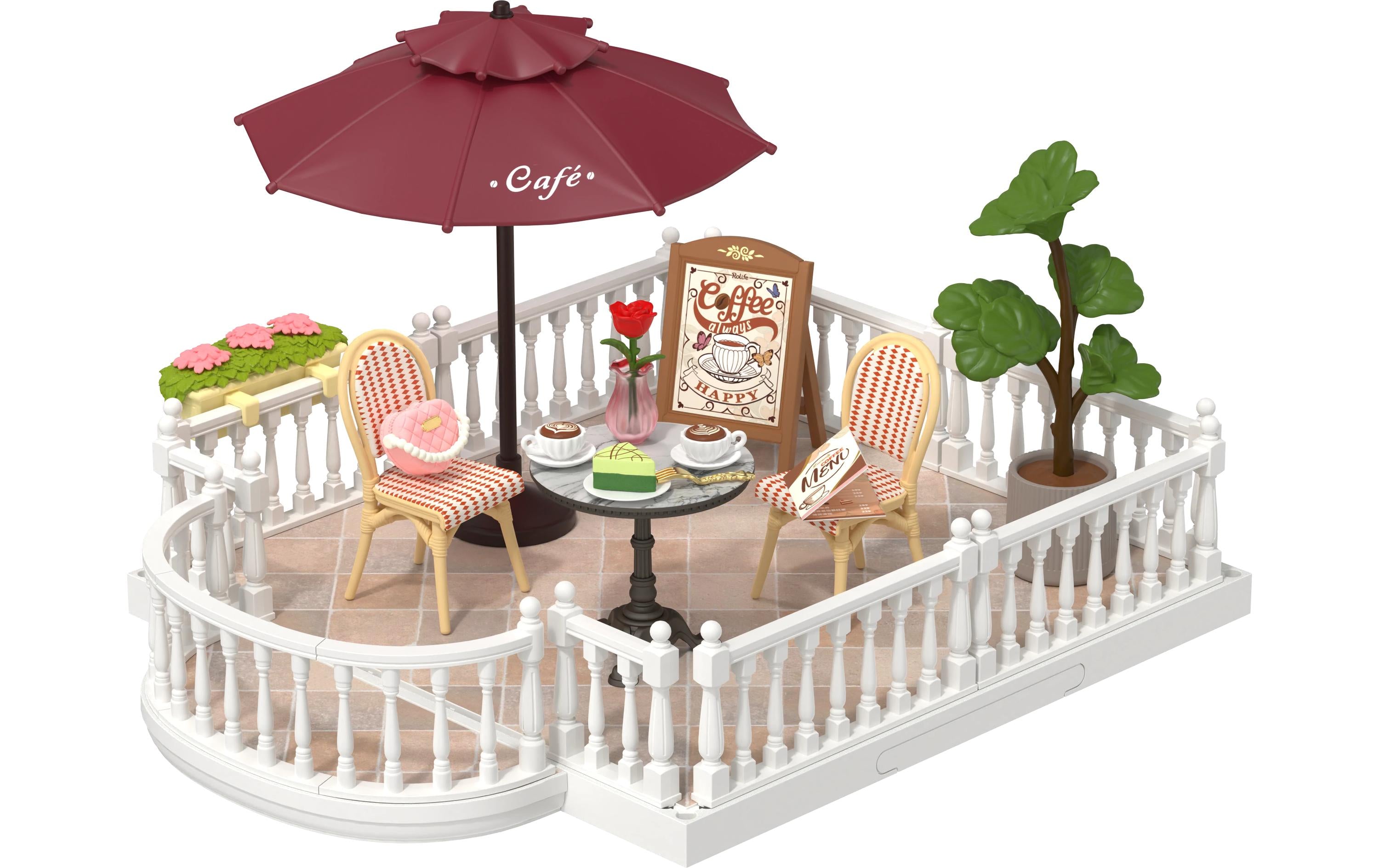 RoboTime Chic Café Terrace Holzbausatz