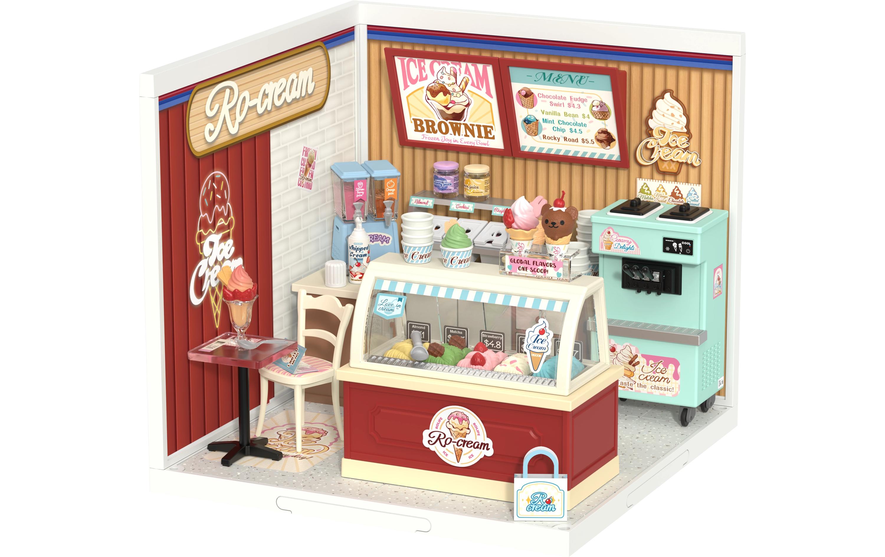 RoboTime Flavorful Ice Cream Holzbausatz