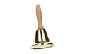 Partydeco Glocke mit Holzgriff Gold, D 6.3 cm, H 11 cm