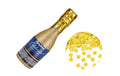 Partydeco Konfettikanone Champagner gold, 20.5 cm