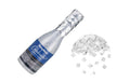 Partydeco Konfettikanone Champagner silber, 20.5 cm