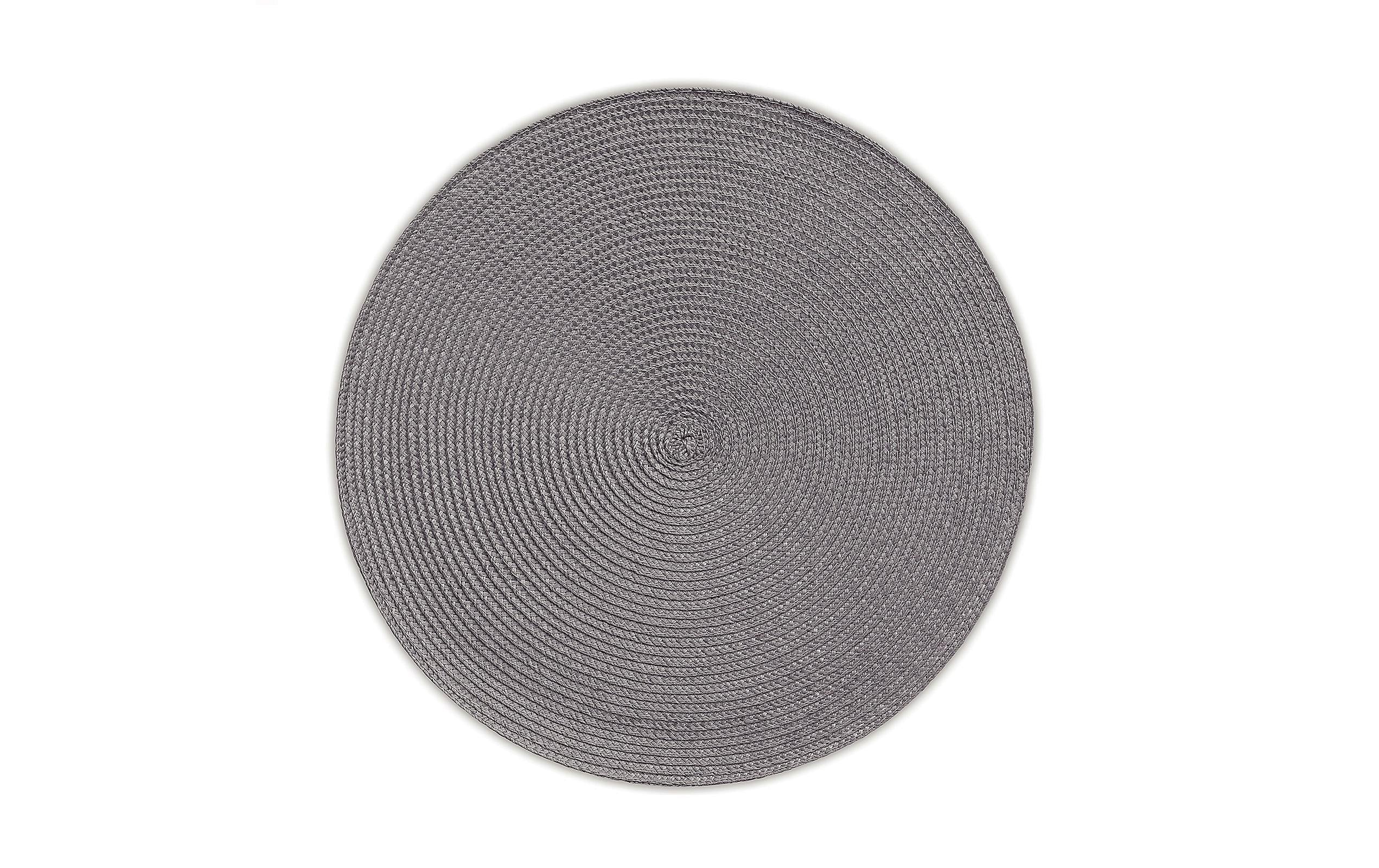 Kela Tischset Kimya Hellgrau 1 Stück, PP-Kunststoff, 38 cm