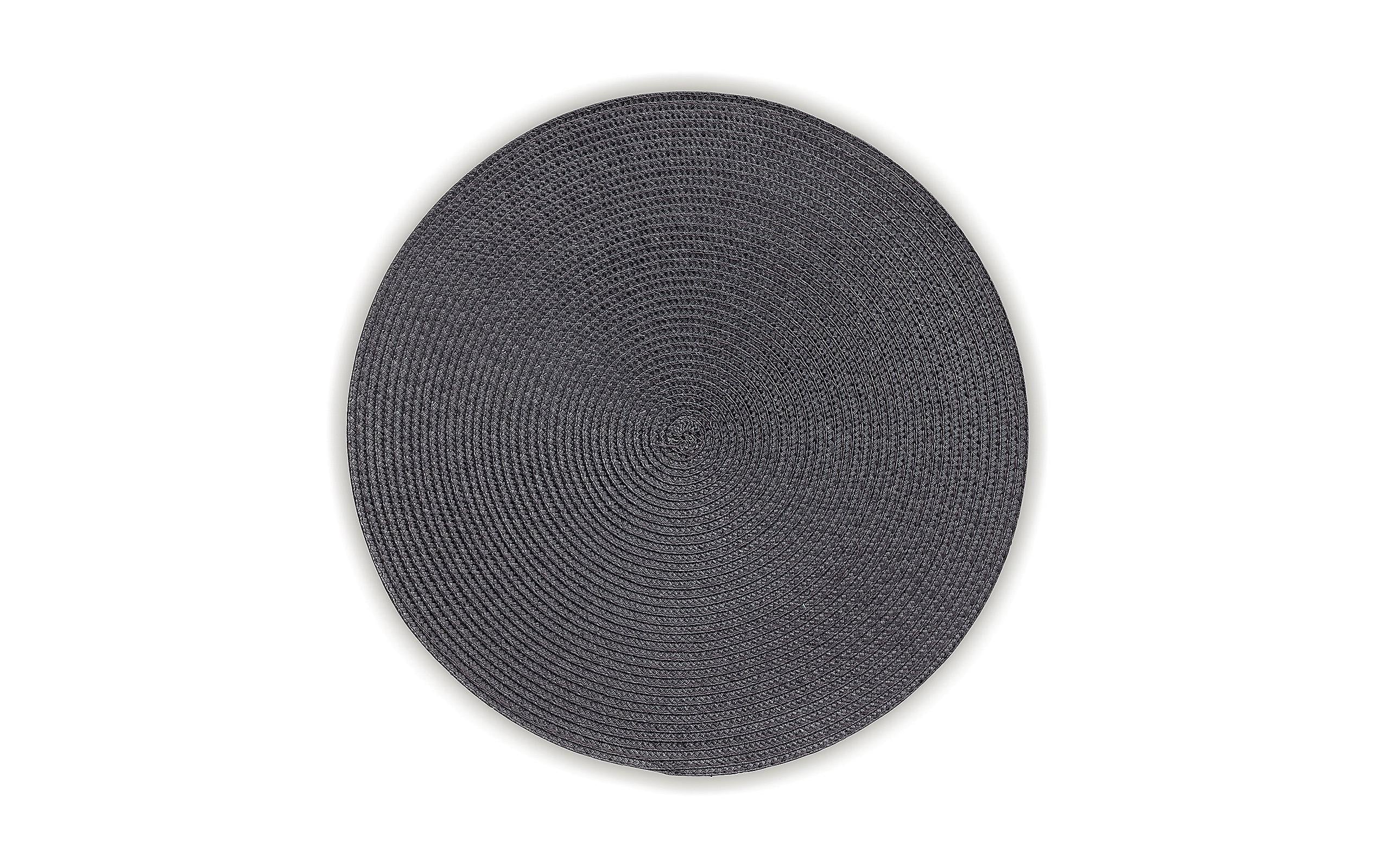 Kela Tischset Kimya Dunkelgrau 1 Stück, PP-Kunststoff, 38 cm