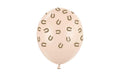 Partydeco Luftballon Hufeisen pastell, 30 cm, 6 Stück