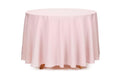 Partydeco Tischdecke rund staubrosa, D 230 cm