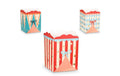 Partydeco Popcornboxen Zirkus 8x11.5x8cm, 6 Stück