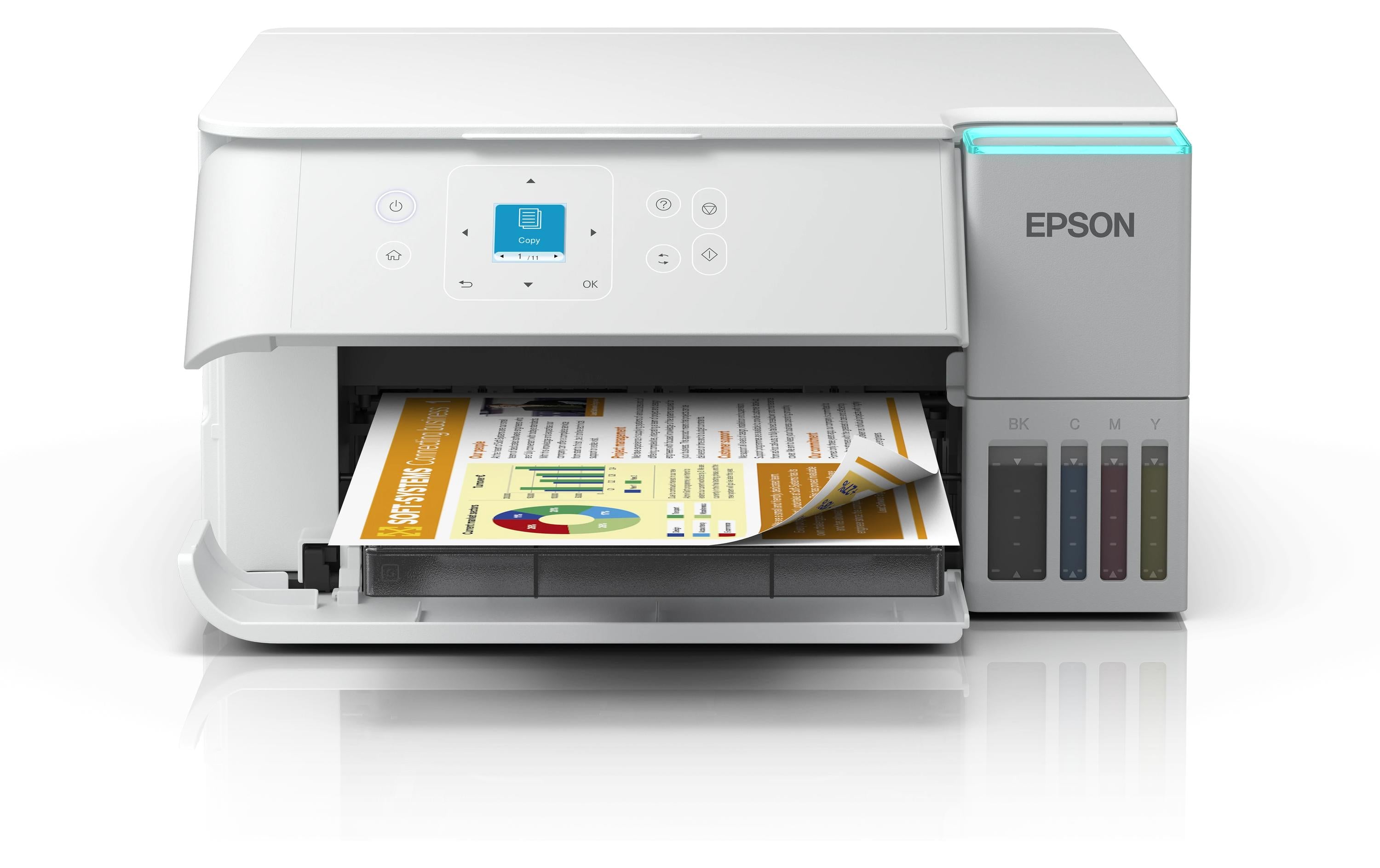 Epson Ecotank ET-2956 Weiss A4,Wi-Fi, 4800 x 1200