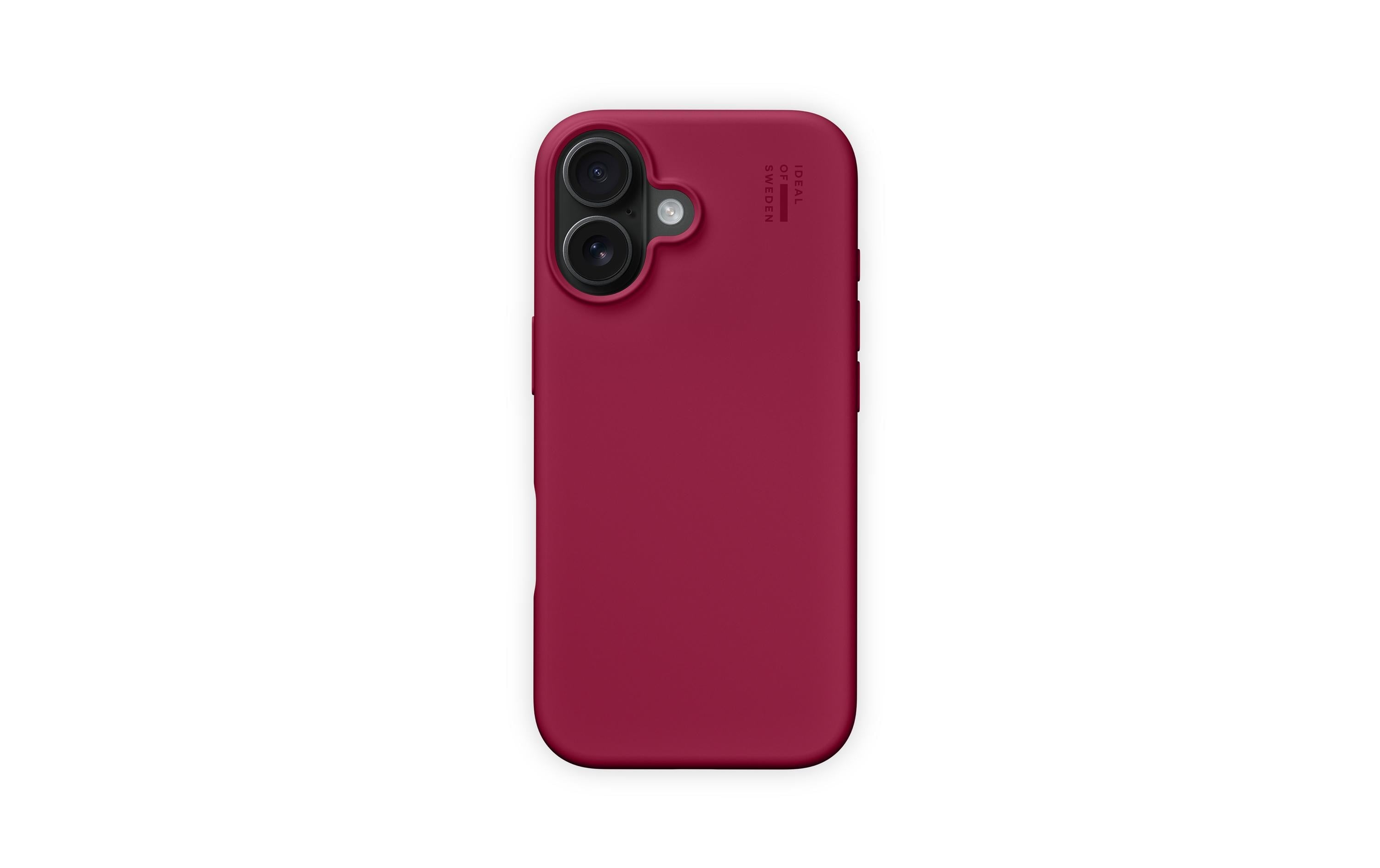 IDOS Silicone Case MagSafe Cranberry iPhone 17