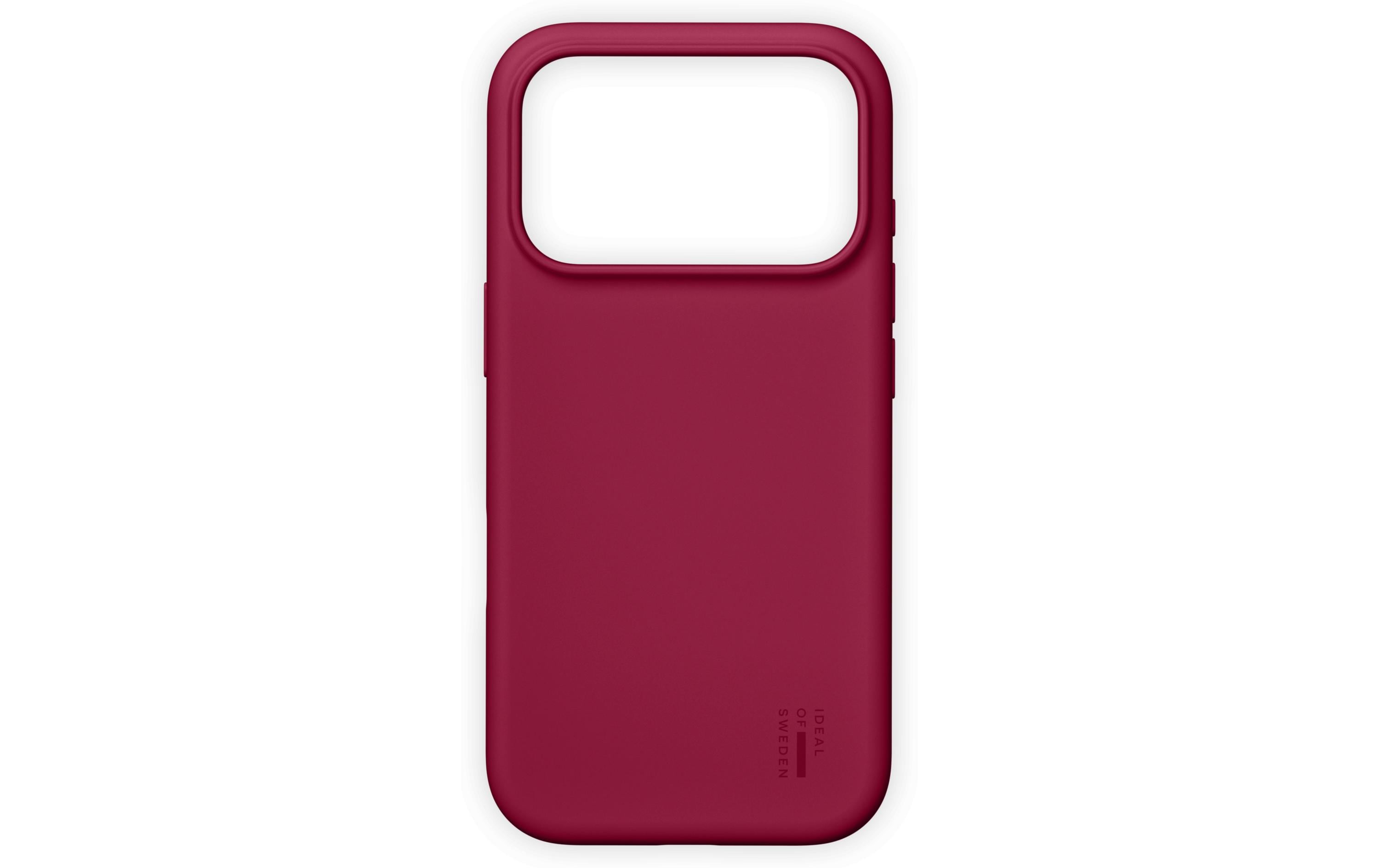 IDOS Silicone Case MagSafe Cranberry iPhone 17 Pro Max