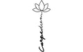 Wallxpert Wanddekoration Carpe Diem 21x60 cm, Metall