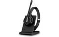 EPOS Impact 5000 Go MS Duo Ladestation USB-A/C, DECT, Kopf/Ohr und Nackenbügel