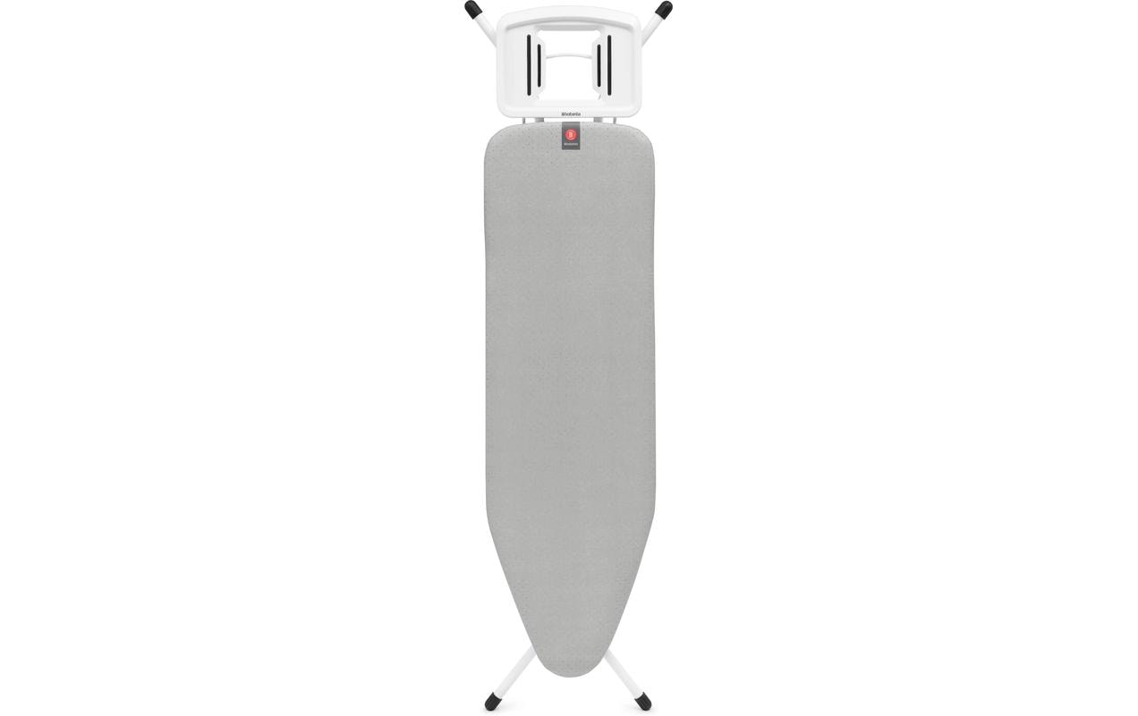 Brabantia Bügeltisch B 124 x 38 cm Dst-Mulde Solid - Metallised