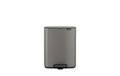 Brabantia Treteimer Bo 12 Liter Platinum