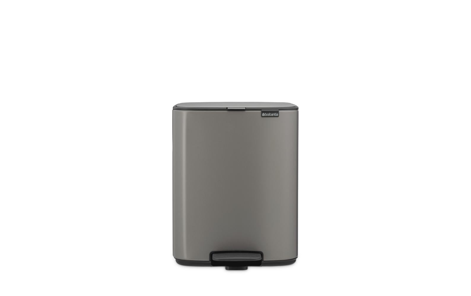 Brabantia Treteimer Bo 12 Liter Platinum