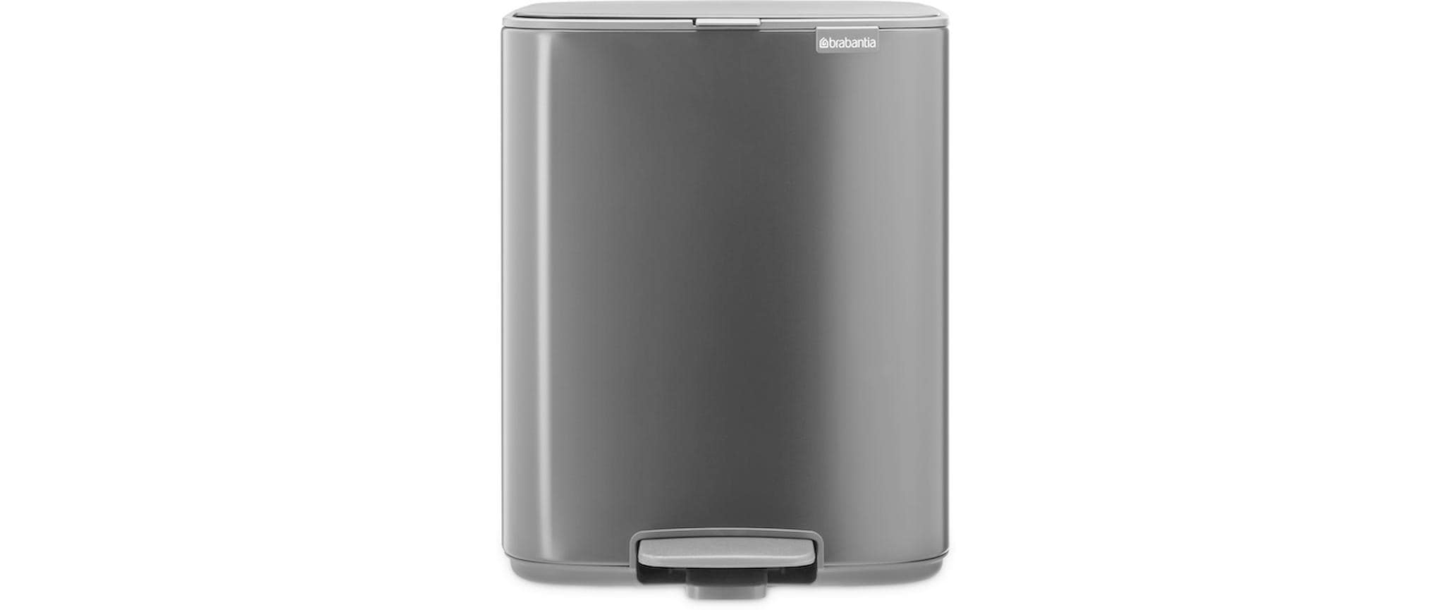 Brabantia Treteimer Bo 12 Liter Matt Black