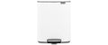 Brabantia Treteimer Bo 12 Liter White