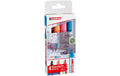 edding Glasmarker E- 95ass E-4 001 assort. schwarz,hellblau,pink,orange